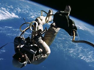 Astronaut Edward H. White II achieved the first American walk in space during the Gemini IV mission on June 3, 1965.