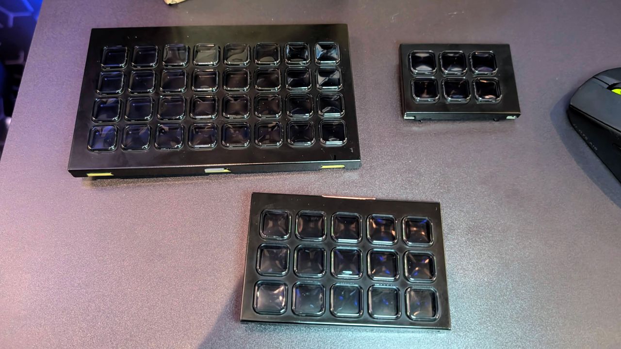 Stream Deck modular units in different sizes at Computex 2025