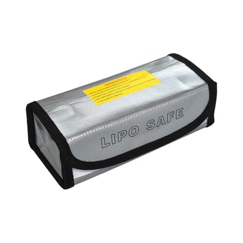Lipo Battery Safe Bag - Fireproof Safety Protection for Secure Storage and Transport of Lithium Batteries