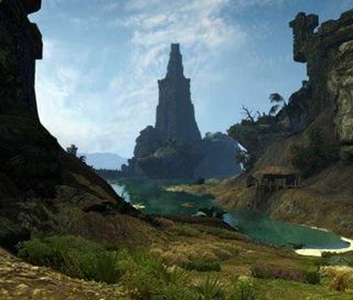Along with character customization, Age of Conan features an extensive environment that spans 185 miles.