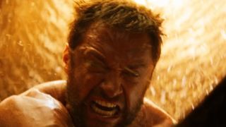 A fiery scene in The Wolverine