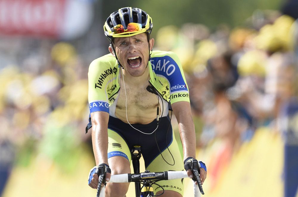 Rafal Majka conquers the Alps to win Tour de France stage 14 | Cycling ...