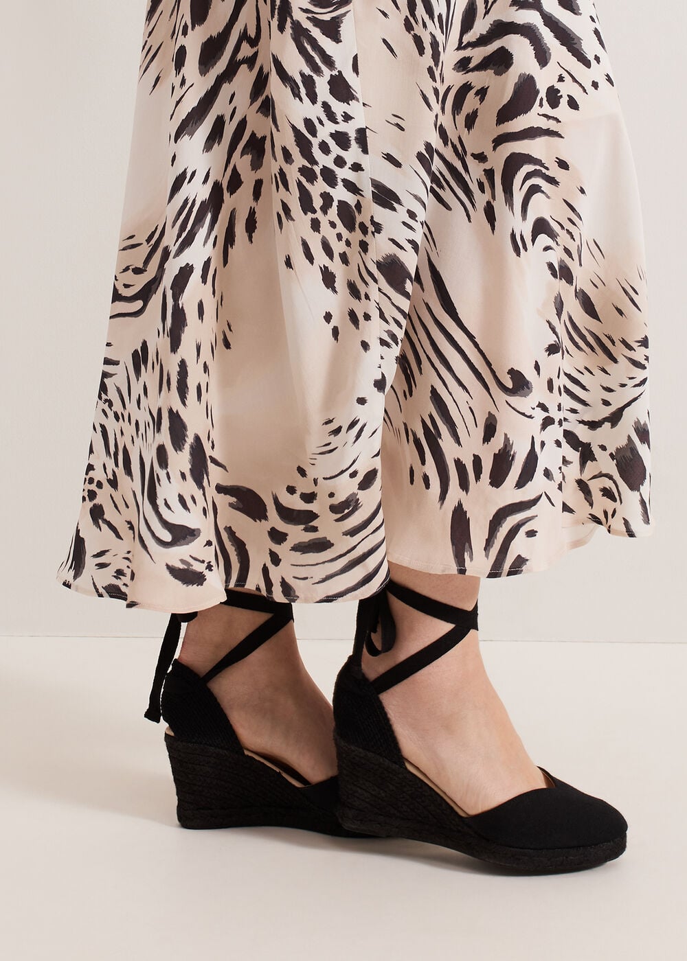 Canvas Wedge Espadrille