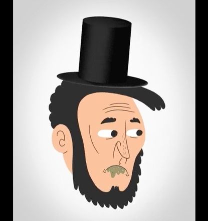 The Abraham Lincoln gif created by the team at Last Week Tonight.