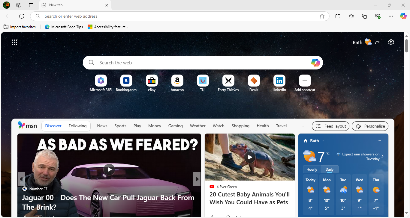 Microsoft Edge web browser review