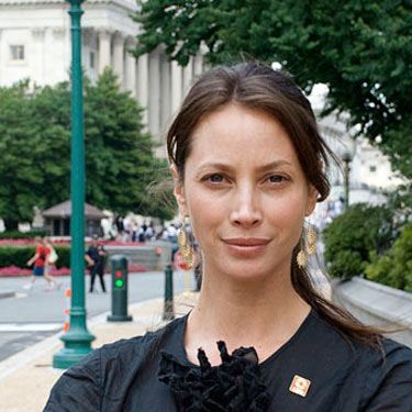 christy turlington goes to washington