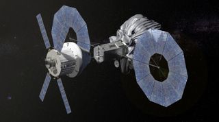 Robotic Asteroid Redirect Vehicle with Orion