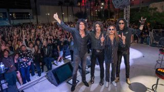Kiss take a bow in Las Vegas