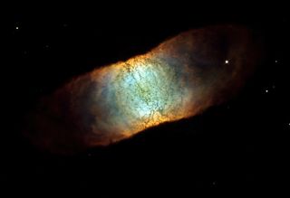 The Retina Nebula, a dying star.