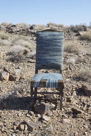 chair in desert