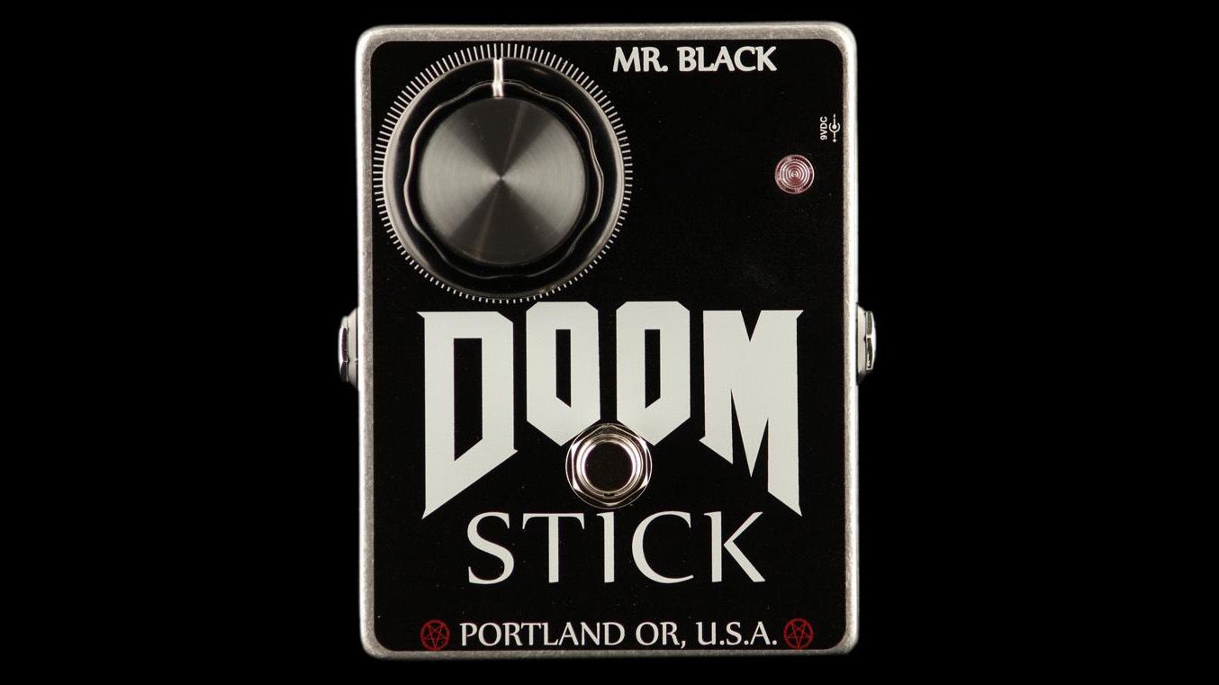 Hit your tone with Mr Black's DoomStick for none-more-heavy fuzz