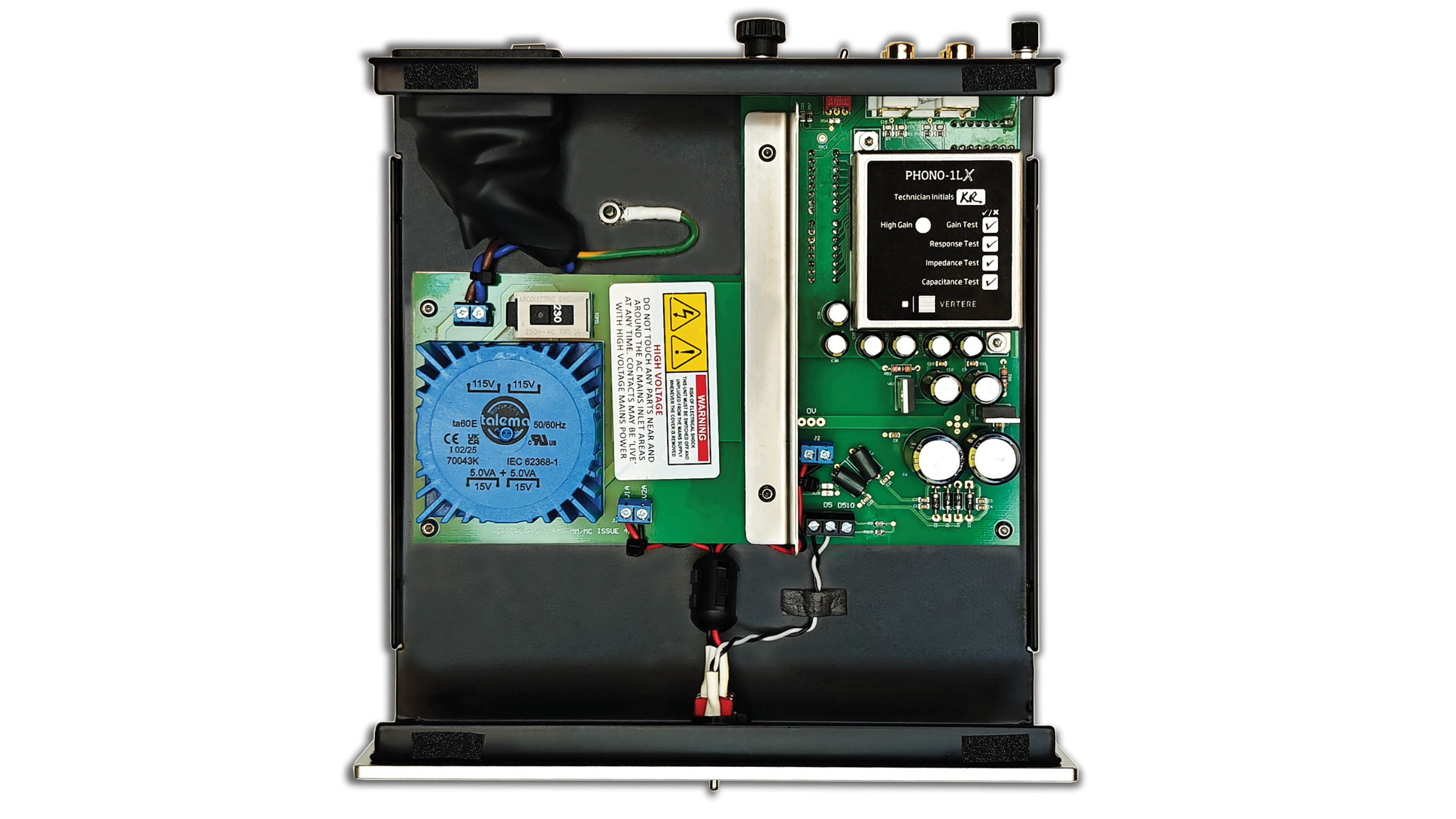 Vertere Phono-1LX internal circuit
