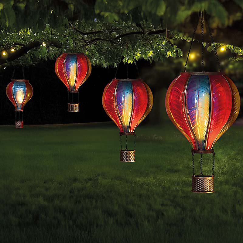 Marco Paul , Marco Paul Solar Powered Hot Air Balloon Garden Lantern