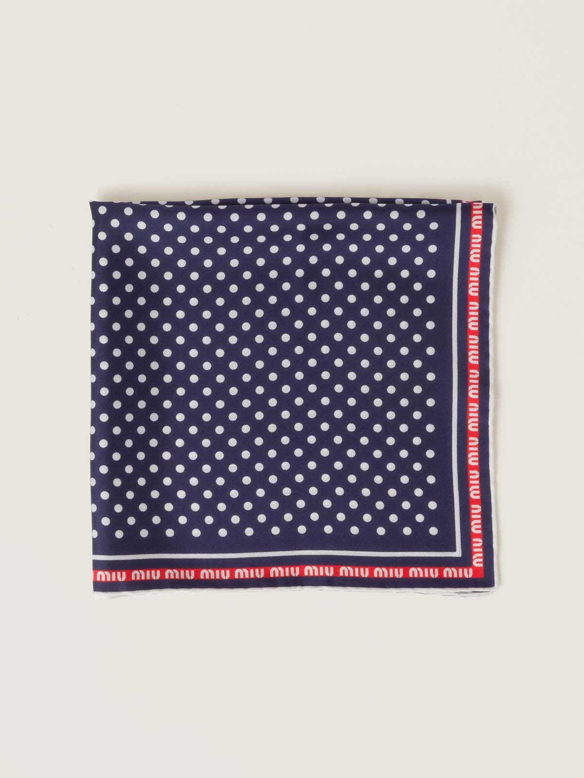 Printed Twill Scarf