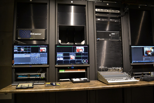 Utah Scientific at Wright State University Arena Control Room