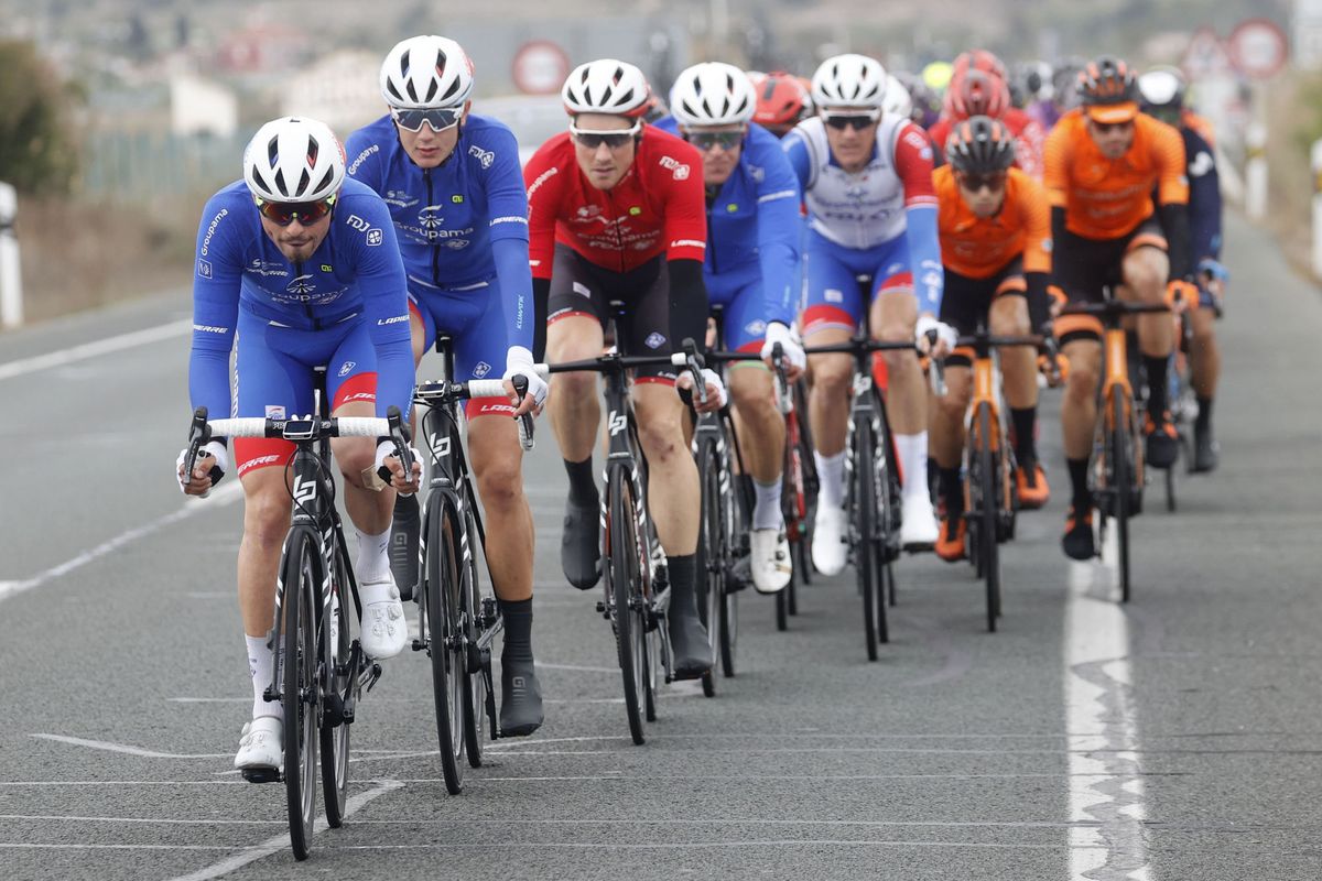 Volta a la Comunitat Valenciana 2021 - 72nd Edition - 2nd stage Alicante - Alicante 179 km - 15/04/2021 - Groupama - FDJ - photo Luis Angel Gomez/BettiniPhoto&Acirc;&copy;2021
