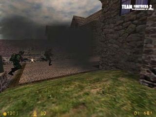 One of the major holdups for Team Fortress 2 was moving the game from the proposed Quake II engine to Valve's own Source engine.