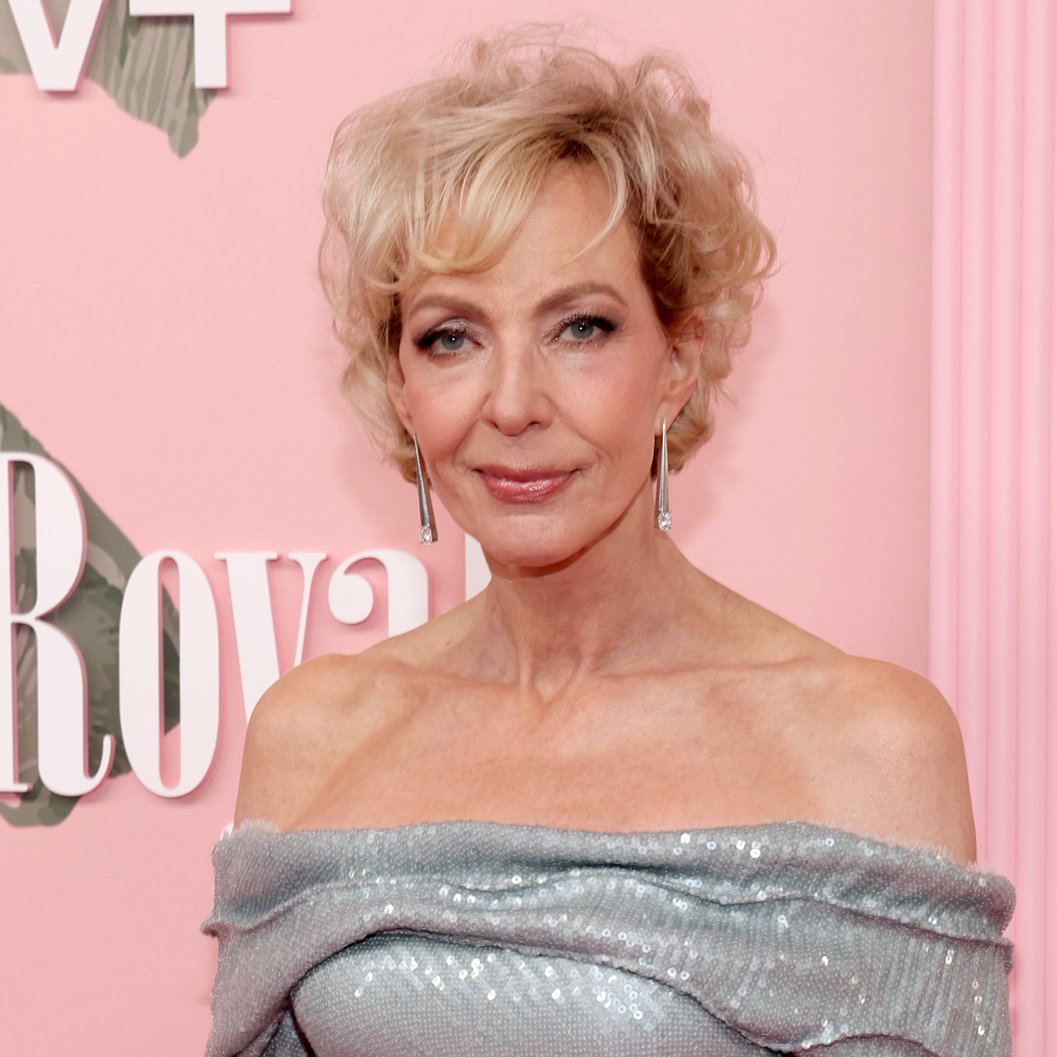Allison Janney flipped bob hairstyle
