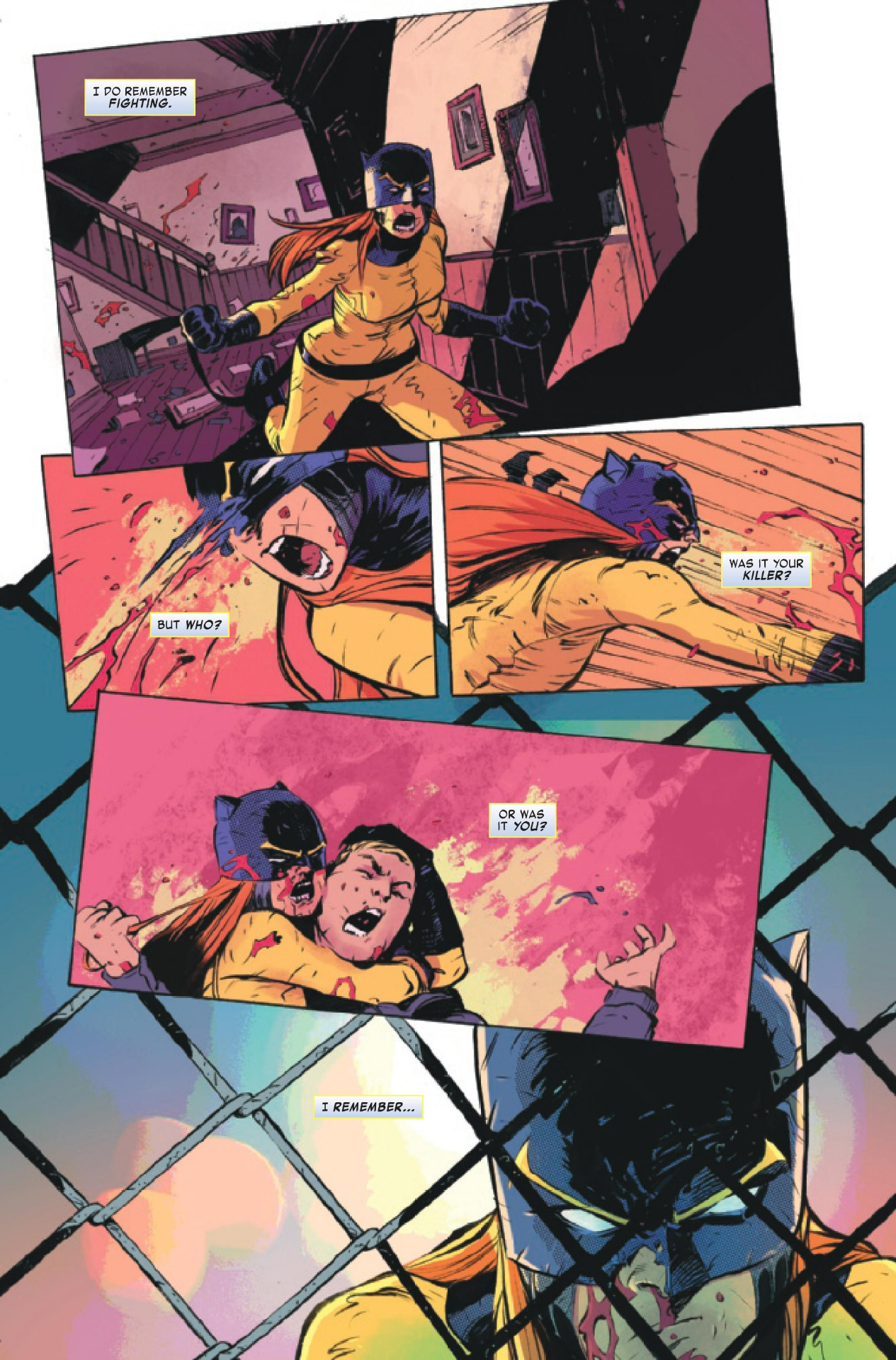 Hellcat #1 interior art