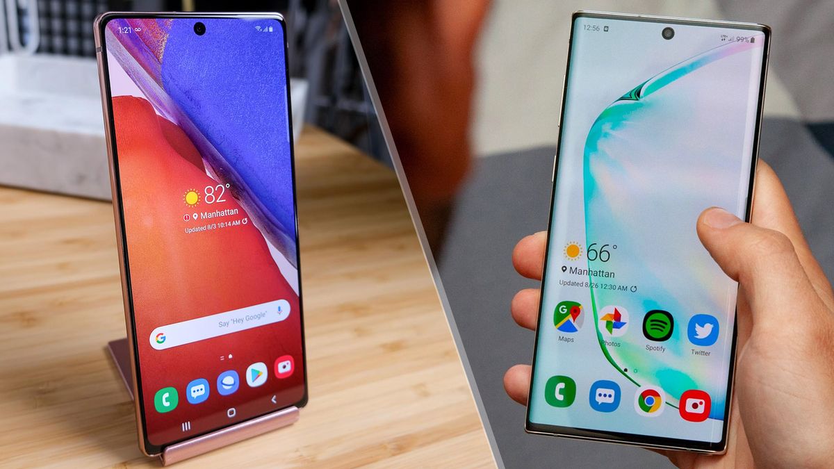 Samsung Galaxy Note 20 vs Galaxy Note 10: What's different