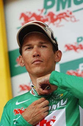 Robbie McEwen has won the green jersey three times.