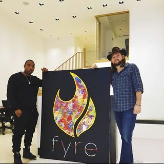 Fyre Festival logo NFT