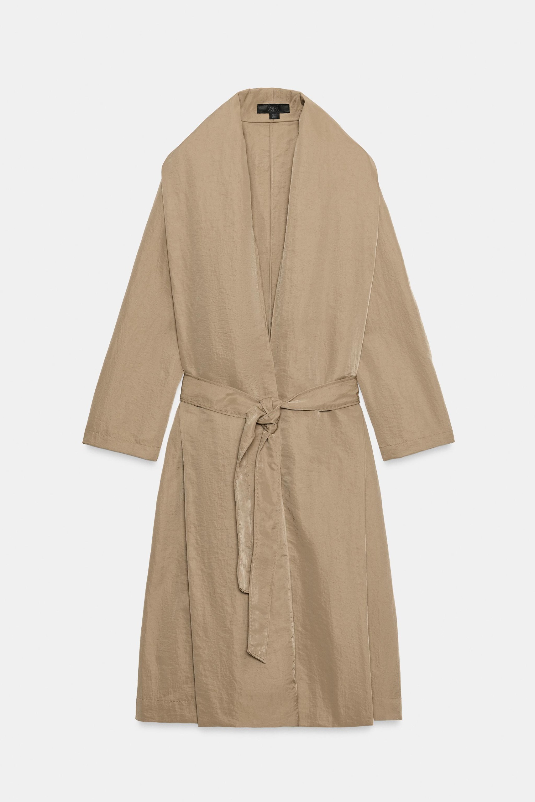 ZARA Zw Collection Belted Trench Coat