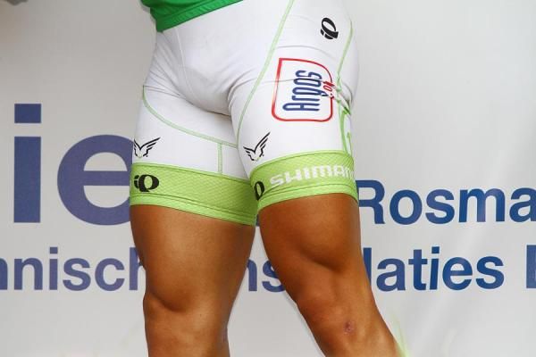 Marcel Kittel (Argos-Shimano) has some powerful looking sprinter's legs