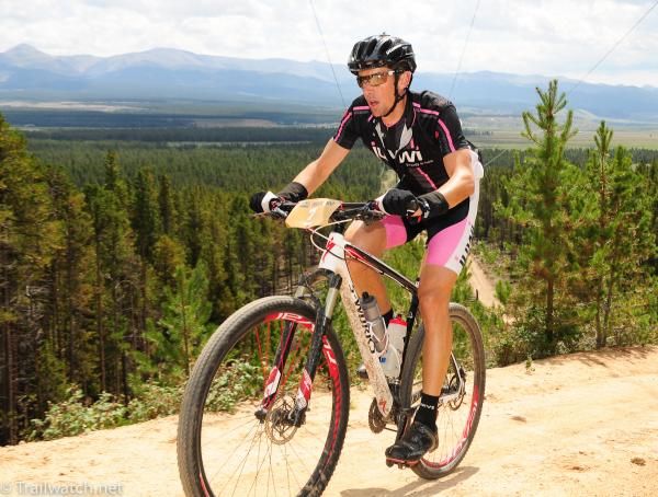 For many riders, the climb up Powerline defined their race