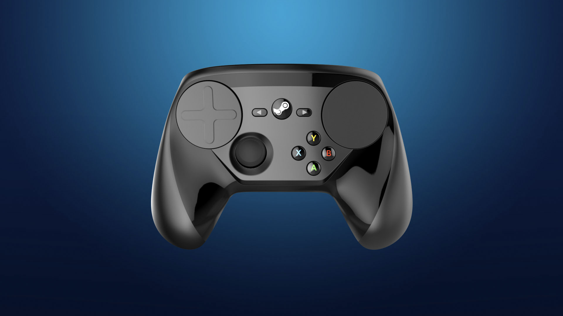 Steam Controller first generation render.