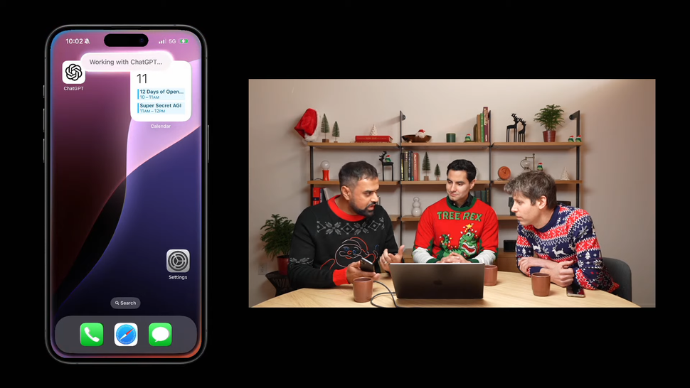 OpenAI day 5 LIVE: ChatGPT comes to Apple Intelligence | Tom's Guide
