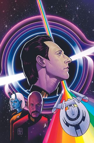 Artist in residence, Joe Quinones; Star Trek