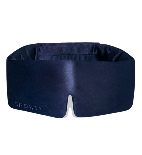 Sleep Midnight Blue Silk Sleep Mask