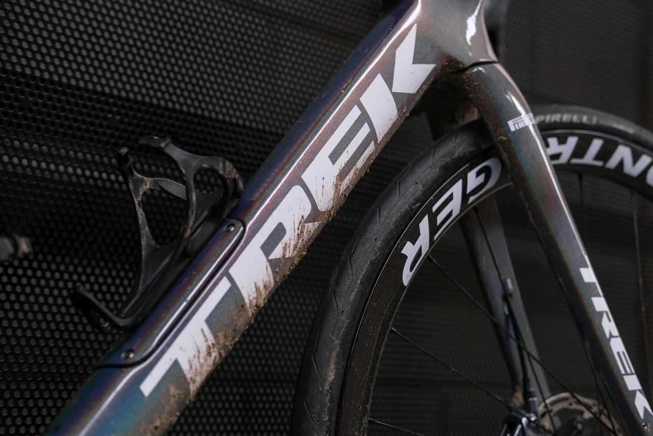 Lizzie Deignan's Trek Domane SLR from Paris Roubaix