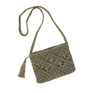 Zorilo Woven Crossbody Bag