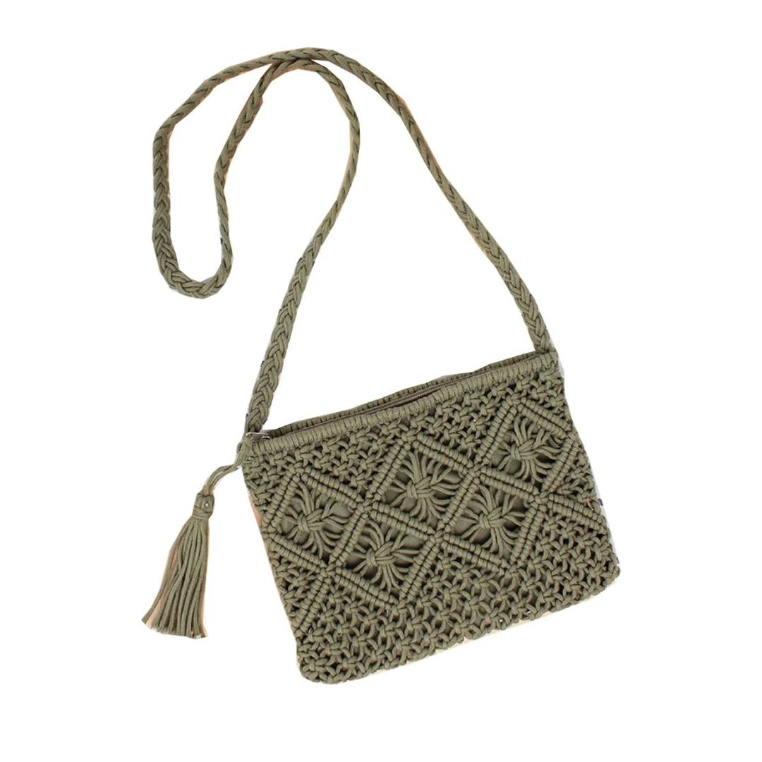 Tkaná crossbody kabelka Zorilo