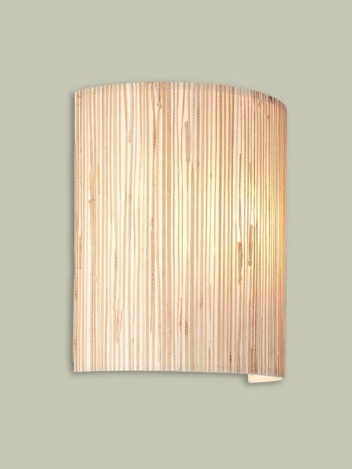 Lucille Natural Seagrass Wall Light