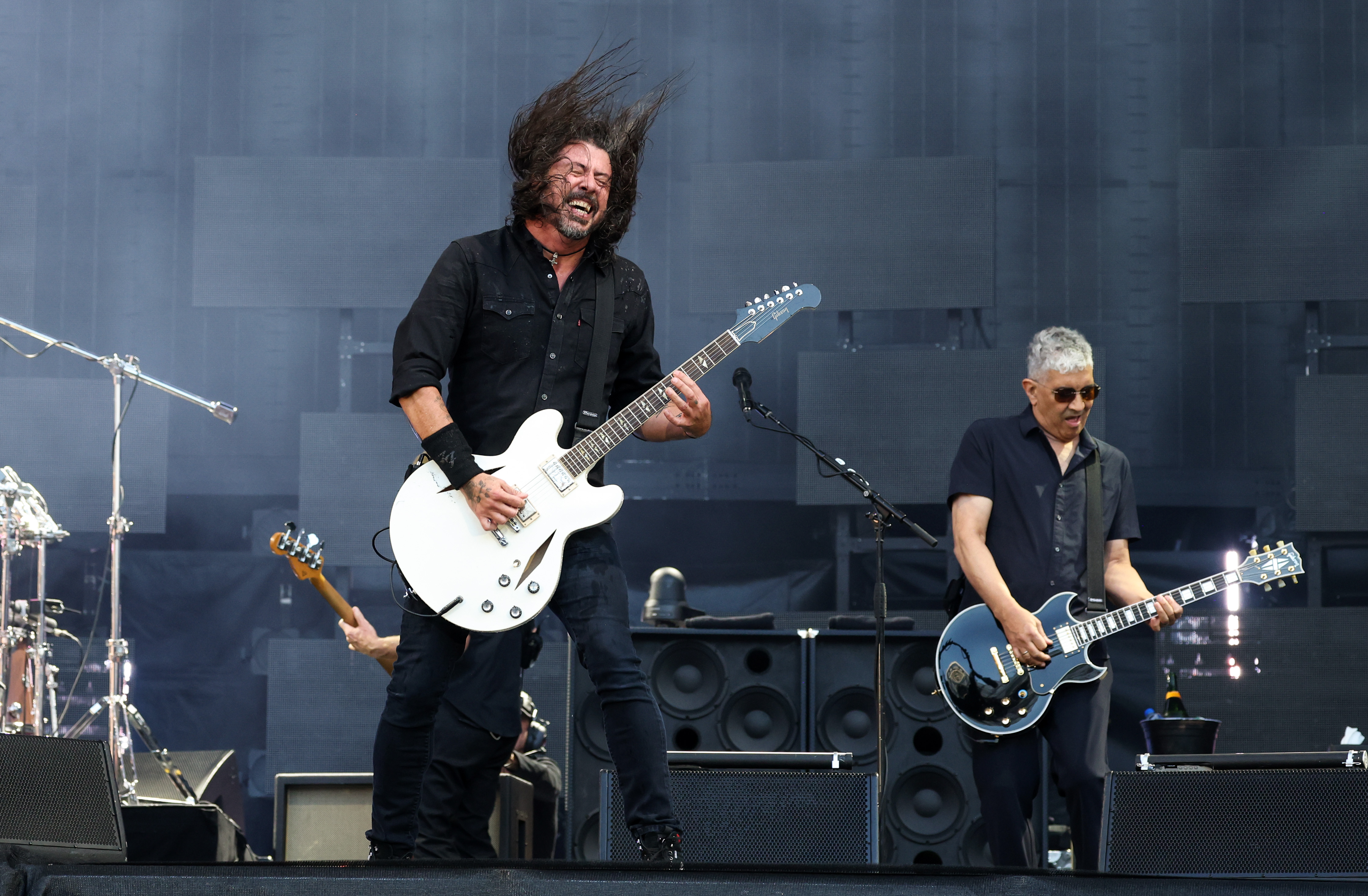 Foo Fighters on stage