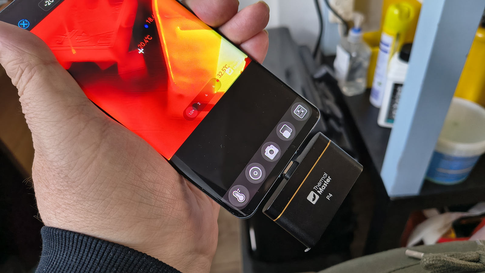 Thermal Master P4 thermal camera