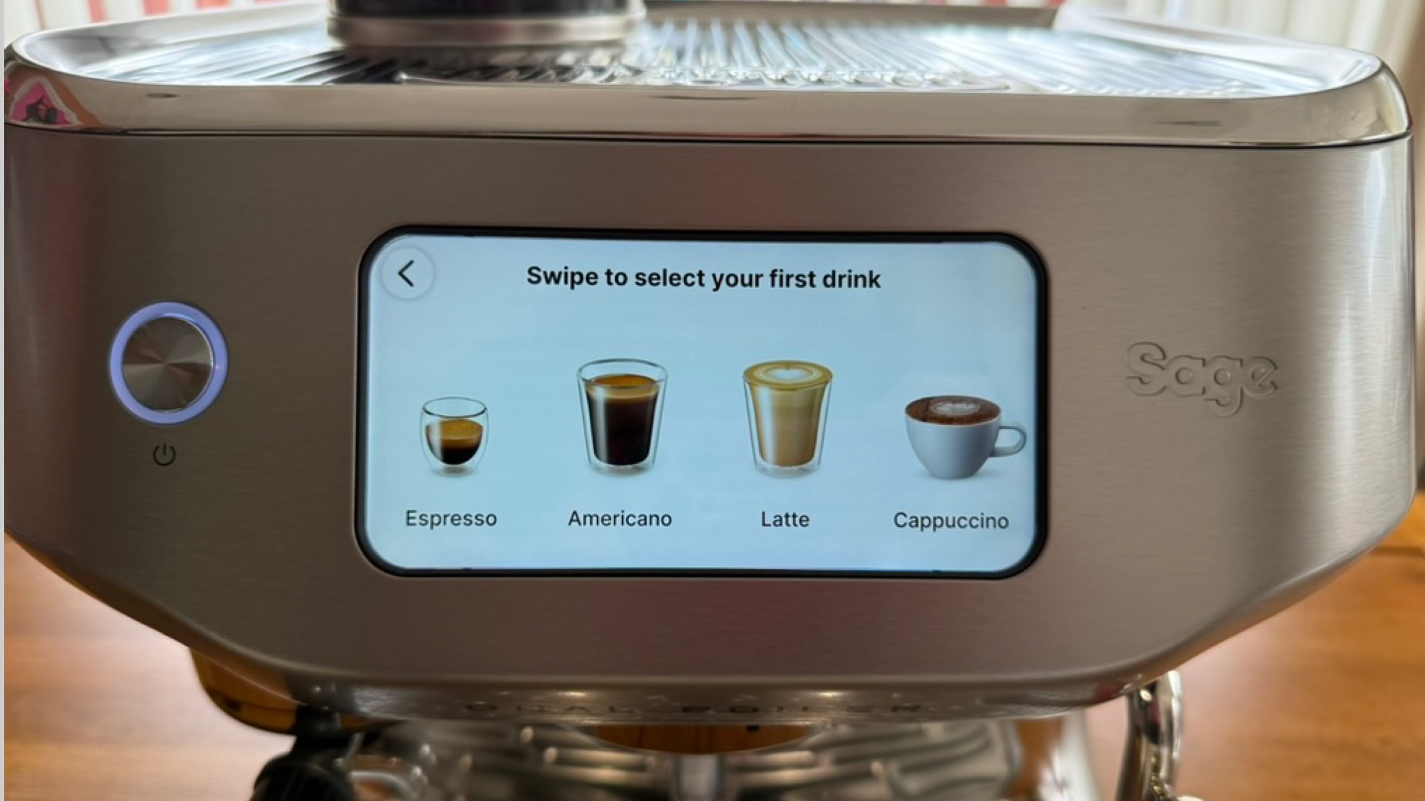 Review images showing the Sage The Oracle Dual Boiler coffee machine