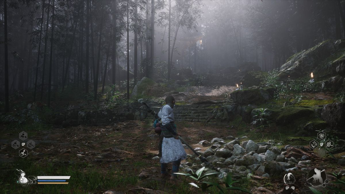 Black: Myth Wukong bell locations - Steps