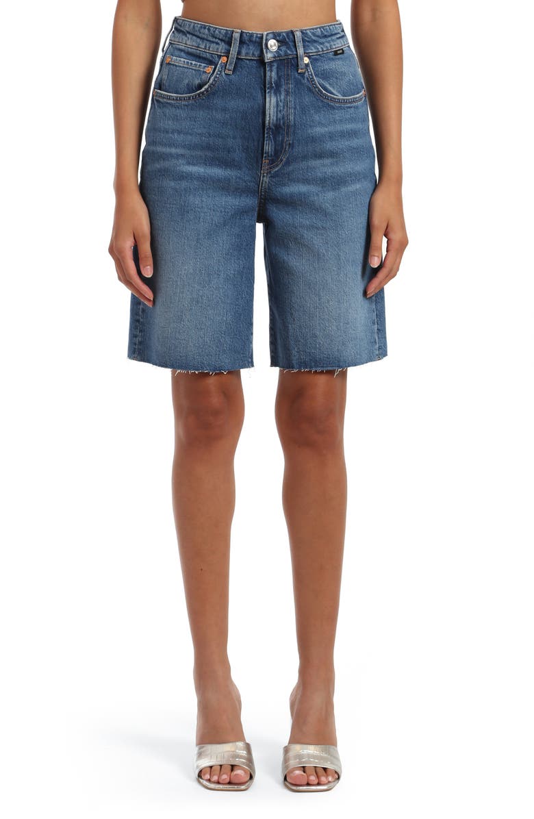 Selina Cutoff Bermuda Denim Shorts