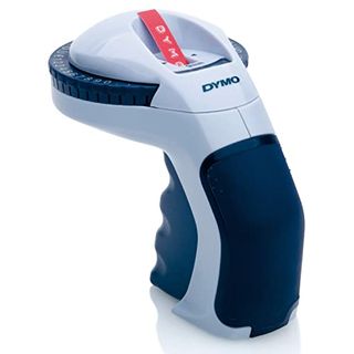 Dymo Omega Embossing Label Maker | Small Label Maker With Turn-Click Wheel and Ergonomic Design | for Home, Diy & Crafting (£/€, Ä, Ö & Ü)