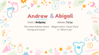andrew and abigail name meaning