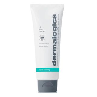 acne skincare routine - dermalogica oil free matte spf 30