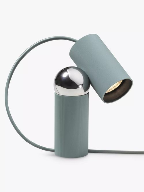 Bilboquet Metal Table Lamp 20.3cm - Linen