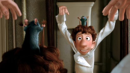 Remy and Linguini in Ratatouille 