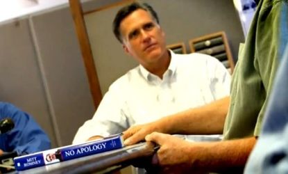 Republican Mitt Romney is taking heat over an attack ad against President Obama that employs selective editing to change the meaning of a 2008 Obama quote.