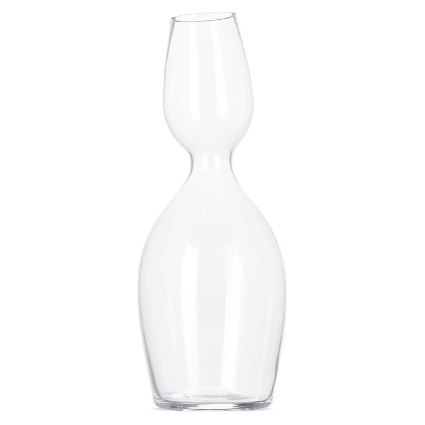 sculptural crystal decanter