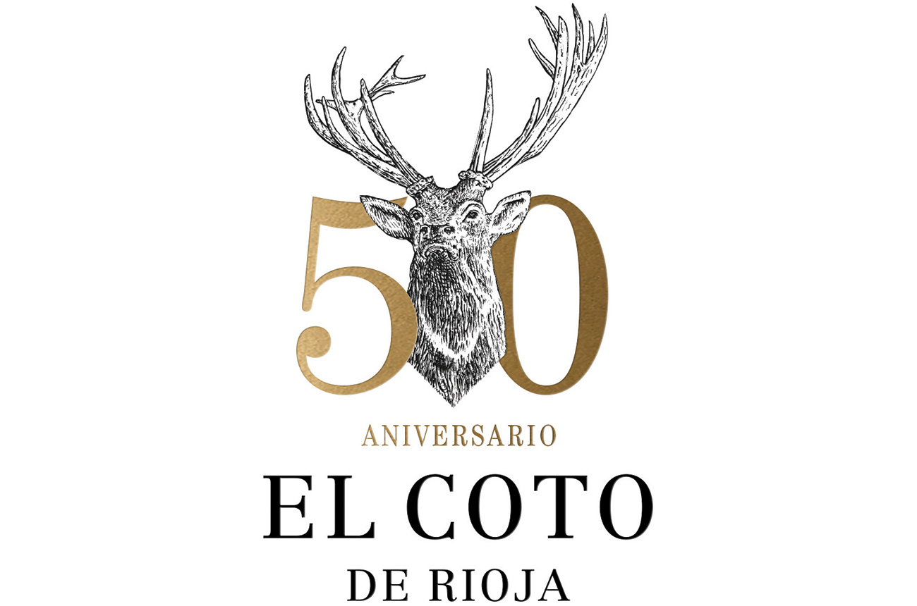 El Coto De Rioja 50th anniversary logo